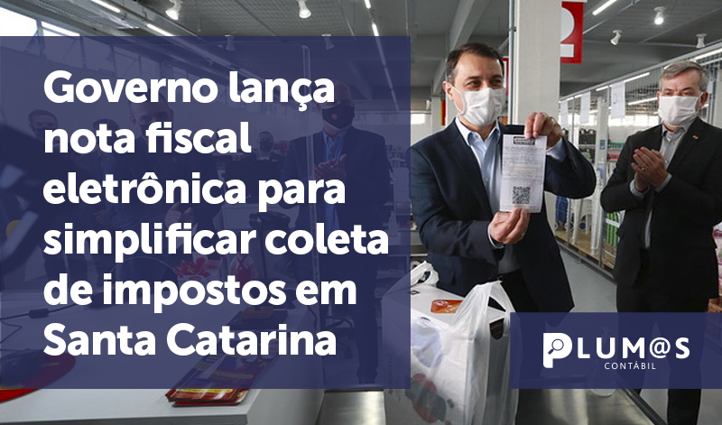 banner Governo lança nota fiscal - Governo lança nota fiscal eletrônica para simplificar coleta de impostos em Santa Catarina