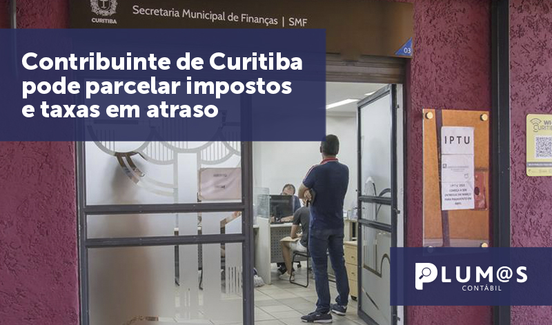 banner 10 Contribuinte de Curitiba - Contribuinte de Curitiba pode parcelar impostos e taxas em atraso.