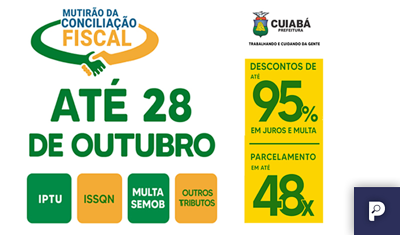 banner 08 REFIS MT copiar - REFIS PREFEITURA DE CUIABÁ/MT 2024