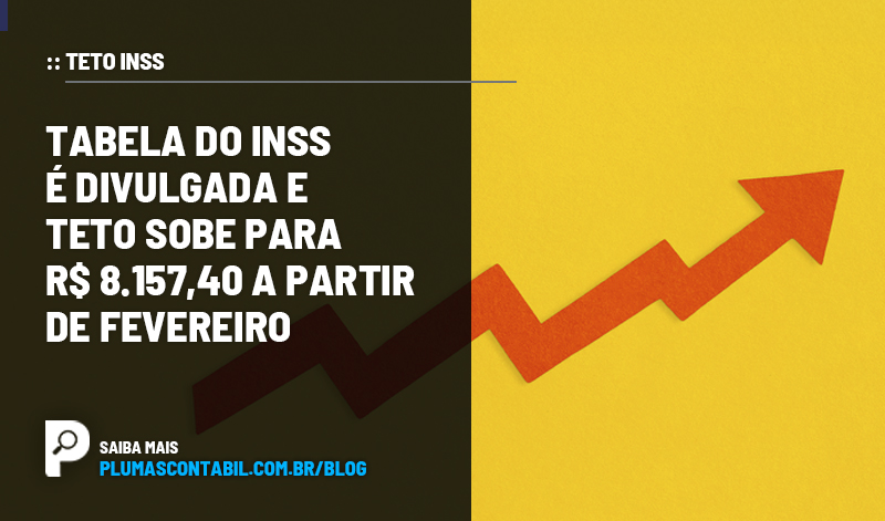 banner 06 INSS copiar - :: TETO INSS – Tabela do INSS é divulgada e teto sobe para R$ 8.157,40 a partir de fevereiro.