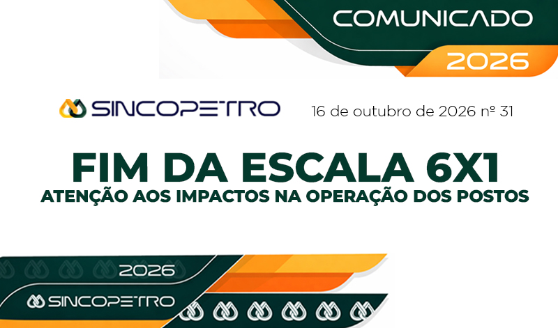 Fim da Escala 6x1: Confira os Prazos de Transição e as Orientações do SINCOPETRO - Sincopetro Informa – Fim da escala 6×1: atenção aos impactos na operação dos postos